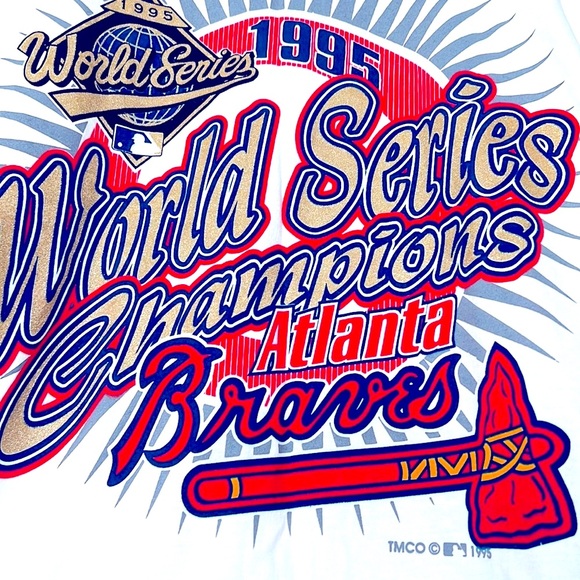 vintage Atlanta Braves World Series tee - Picture 6 of 12